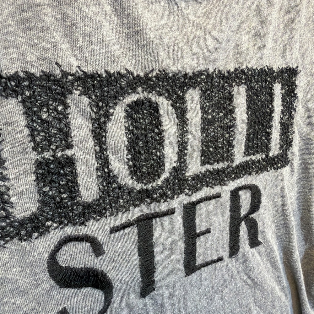Vintage Y2K Hollister Gray Graphic Tank Top Surf Skate Streetwear Summer XSMALL - Picture 6 of 7